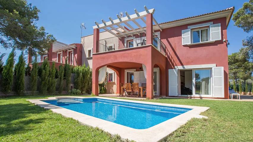 Ferienhaus für 8 Personen, mit Pool und Garten, mit Haustier in Cala Pi
