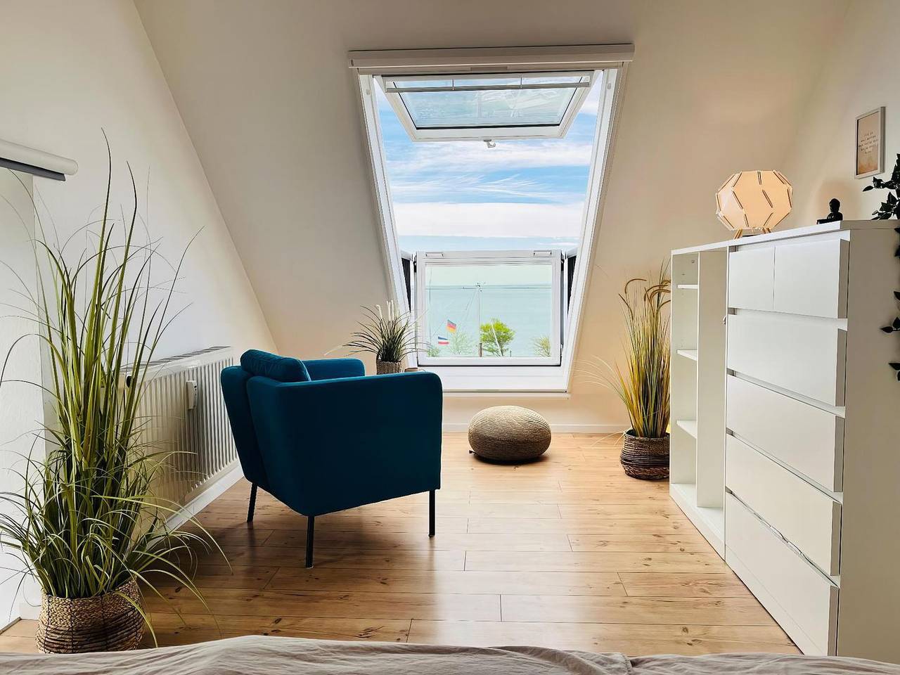 Ganze Wohnung, Ferienwohnung Großer Heimathafen – mit komfortabler Ausstattung und Meerblick in Westfehmarn, Fehmarn