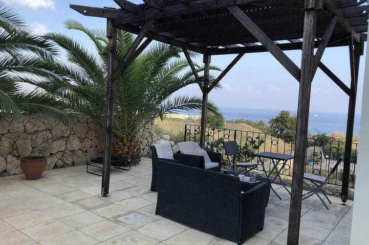 Vakantiewoning voor 4 personen, met tuin en zwembad in Noord-Cyprus