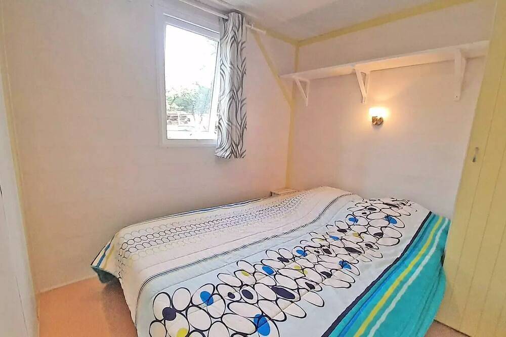 Camping Tikayan Rives du Lac de Sainte Croix*** - Mobile home Texas Eco 4 rooms 6/8 people Air-conditioned in Bauduen, Brignoles Region