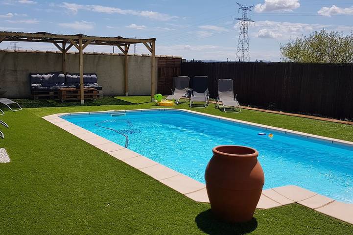Maison de vacances pour 8 personnes, avec terrasse et jardin à Canet