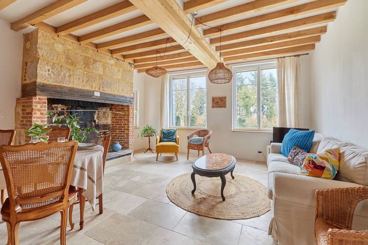Gîte pour 6 personnes, avec jardin et terrasse à Saint-Michel-de-Livet