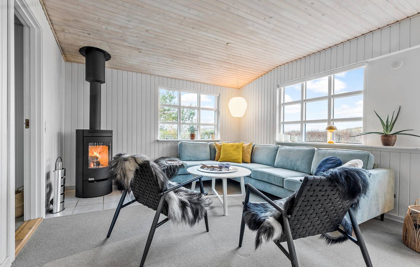 Feriehus for 6 personer med have in Grenå Strand, Grenaa