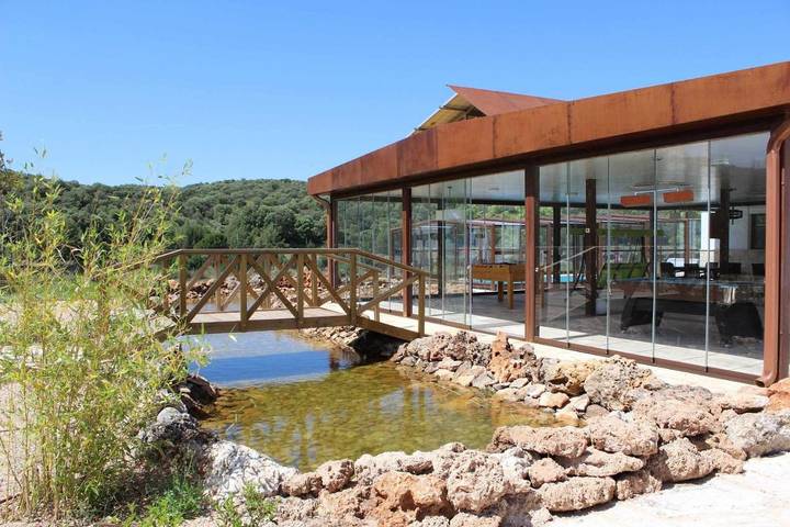 Casa de vacaciones para 8 personas, con piscina y jardín además de vistas y vistas al lago en Parque natural de las Lagunas de Ruidera - 4