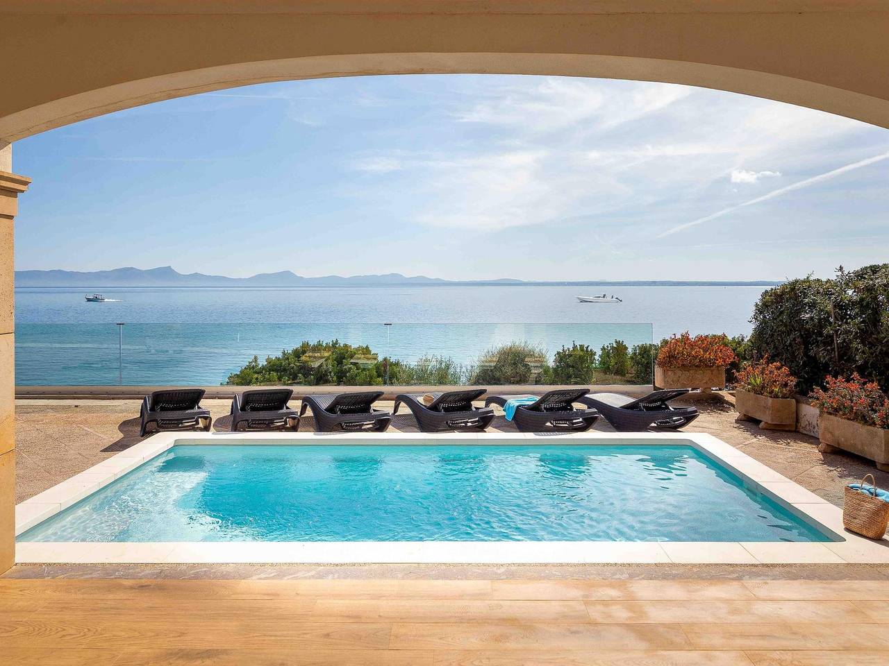 Can Torrens - Spektakuläre Villa für 10 Personen mit Blick auf das Meer in Alcanada, Alcúdia