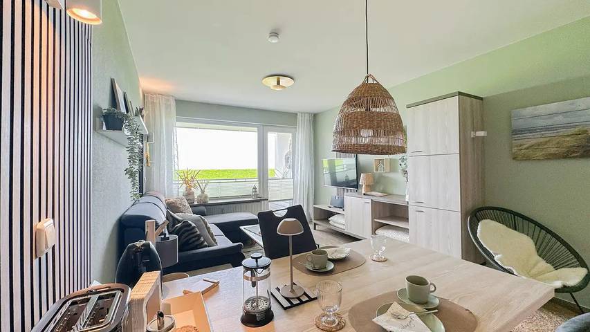 Ferienwohnung für 2 Personen, mit Balkon in Grimmershörn
