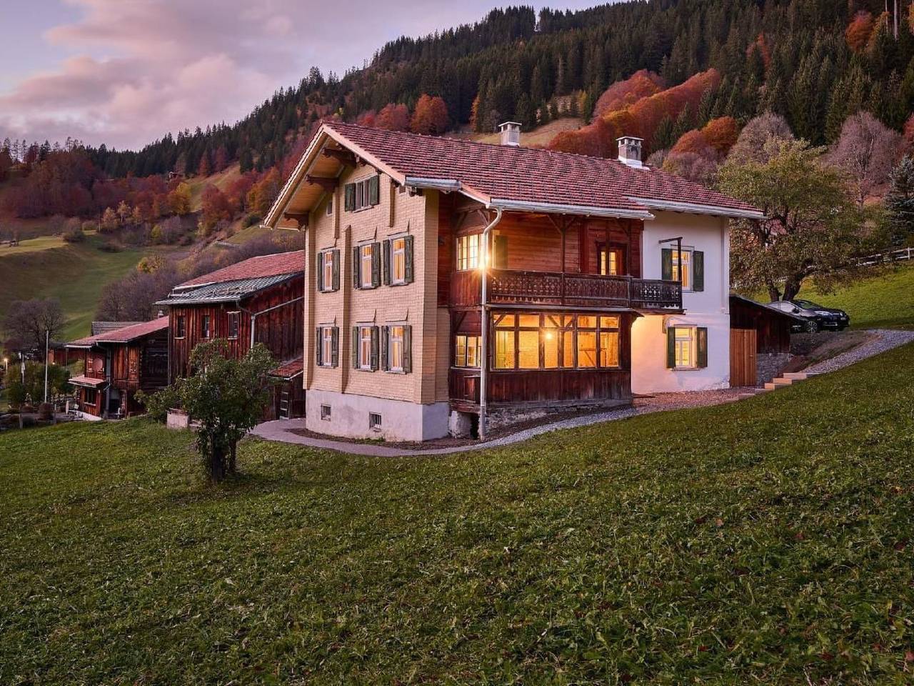 Haus Im Boden - Stiftung Ferien im Baudenkmal in Klosters-Serneus, Davos Prättigau