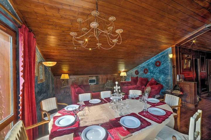 Location de vacances pour 12 personnes, avec terrasse dans Valmorel