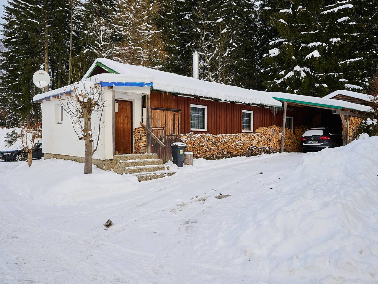 Chaloupka U lesa in Harrachov, Riesengebirge