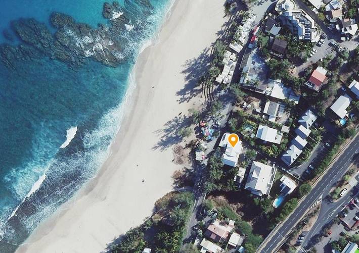 Gîte pour 2 personnes, avec vue et terrasse dans Plage de Boucan Canot - 3