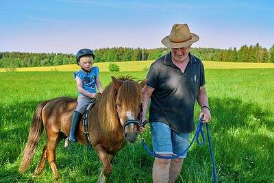 Ferienhaus für 4 Personen, mit Garten in Obing