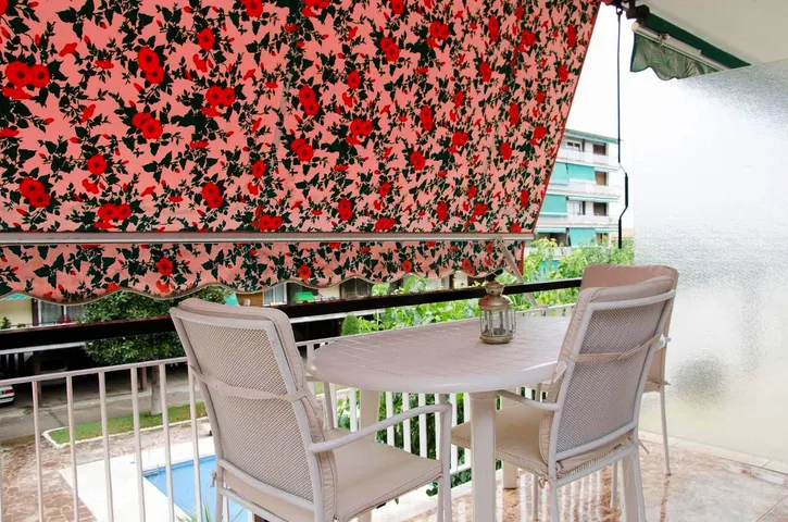 Appartement de vacances pour 7 personnes, avec jardin et bassin pour enfant ainsi que vue et piscine - 1