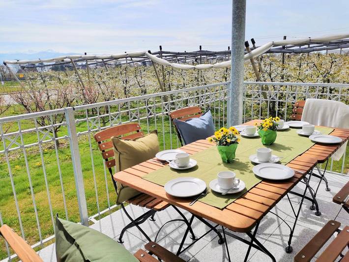 Ferienhaus für 6 Personen, mit Balkon und Seeblick am Bodensee - 3