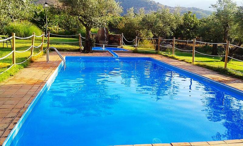 Casa rural con piscina para 3 personas, con vistas y piscina además de sauna y jardín en La Vera - 2