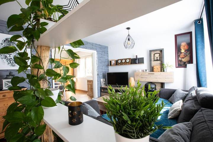 Ferienhaus für 4 Personen, mit Garten in Colmar