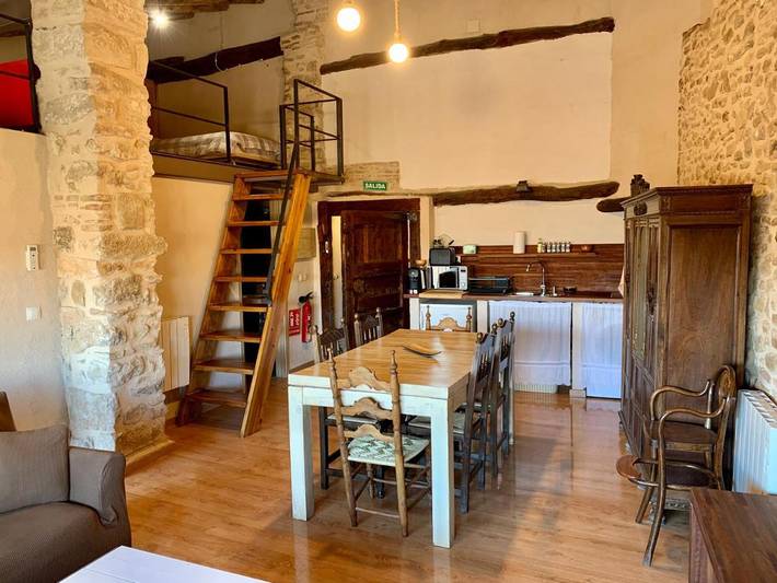 Casa rural para 4 personas, con terraza y vistas, Se admiten mascotas en Matarraña - 3