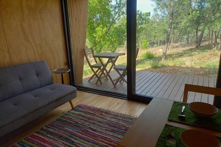 Blockhütte für 3 Personen, mit Balkon und Garten in Alentejo - 4
