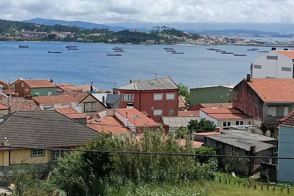 Entire apartment, Terramar Apartments overlooking the sea near the beach in the Ria de Arousa. in Rías Baixas