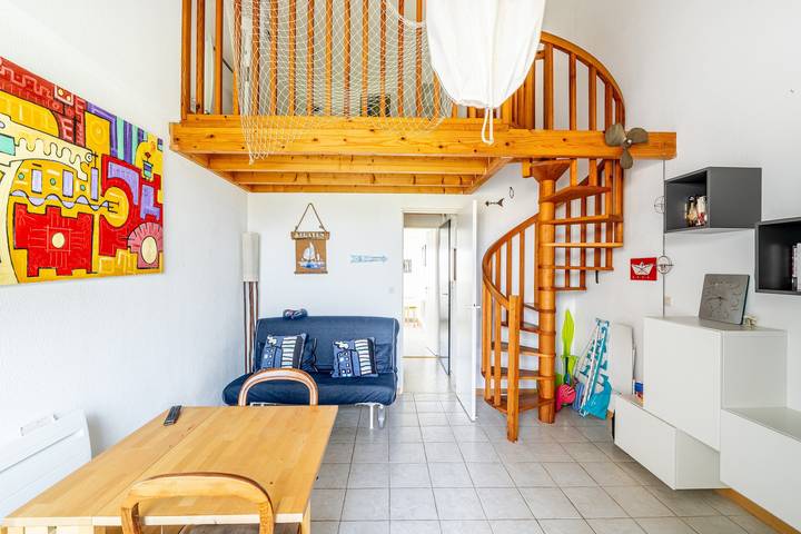 Gîte pour 2 personnes, avec bassin pour enfant et balcon, animaux acceptés dans Golf de Pornic