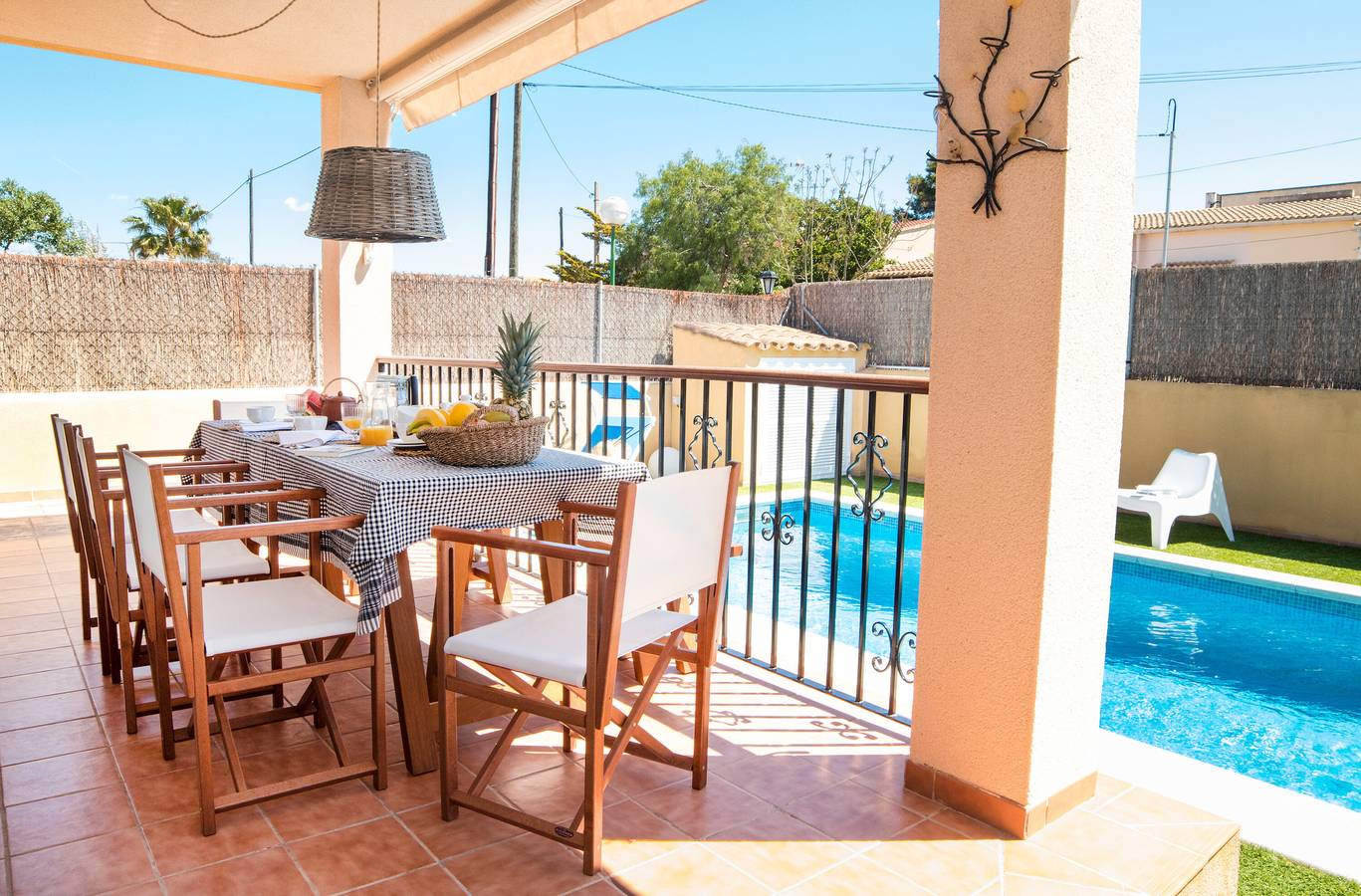 Casa de Férias 'Es Reco' com Piscina Privada, Wi-Fi e Ar Condicionado in Sa Ràpita, Campos (Espanha)