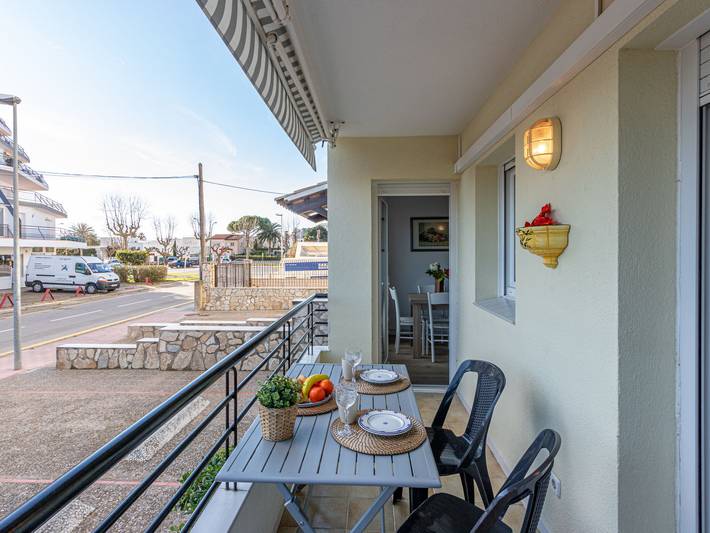 Appartement de vacances pour 5 personnes, avec balcon