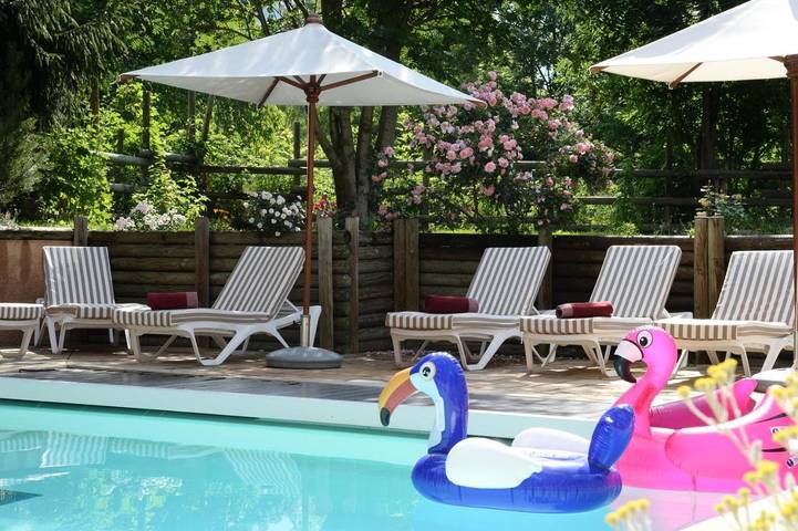 Hôtel pour 2 personnes, avec sauna et jardin ainsi que piscine et jacuzzi dans Office De Tourisme De Serre Chevalier - Bureau Du Monetier Les Bains - 4