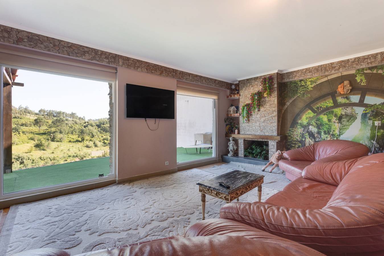 Ferienhaus 'Quinta Eva' mit privater Terrasse, Garten und Wlan in Santa Catarina, Leiria District