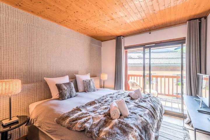 Gîte pour 2 personnes, avec balcon dans Office de Tourisme de Megeve - 4