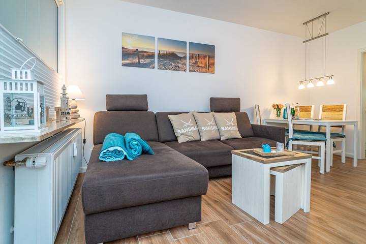 Ganze Wohnung, Nördlich in Westerland,ideal für Familien,eigener Strandkorb am Strand inklusive in Westerland, Sylt (Gemeinde)