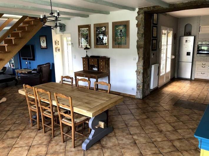 Location de vacances pour 9 personnes, avec vue ainsi que terrasse et jardin, animaux acceptés à Revin - 4