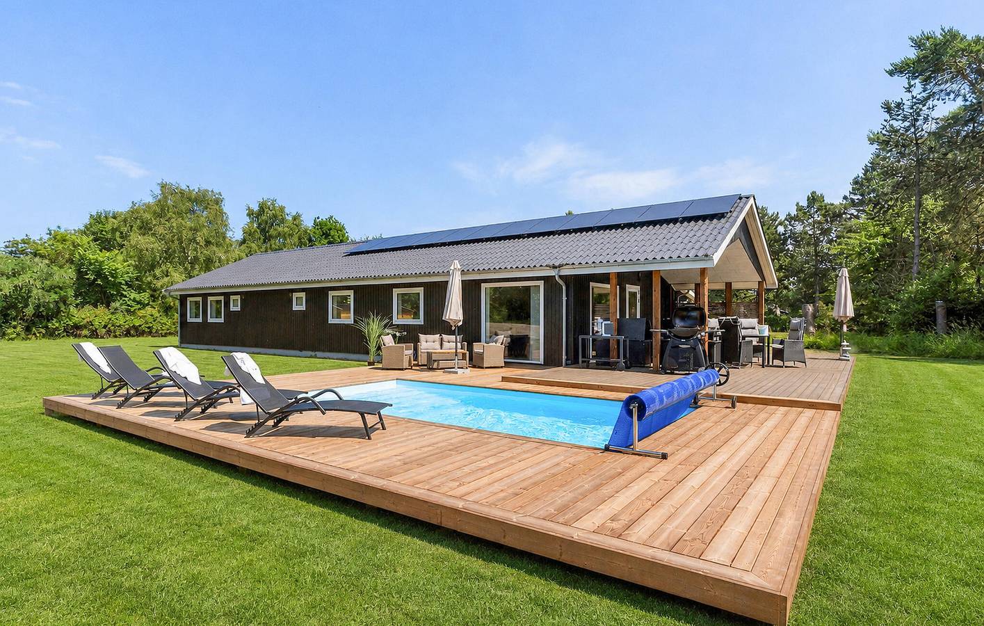 Ferienhaus für 10 Personen mit Terrasse in Rødby, Schwedische Ostsee