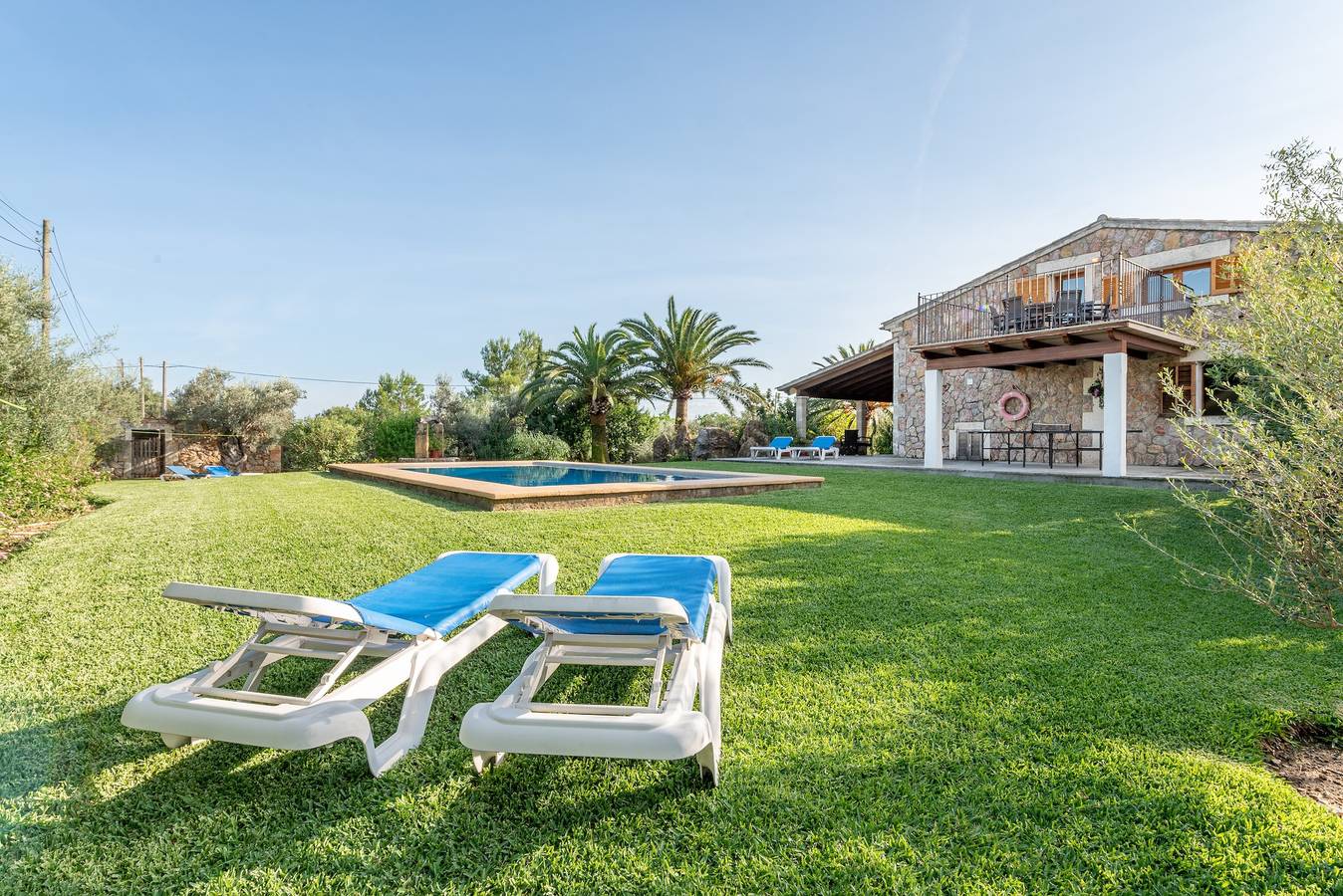 Finca familiar "Can Miquel" con gran jardín y piscina in Pollença, Costa de Mallorca