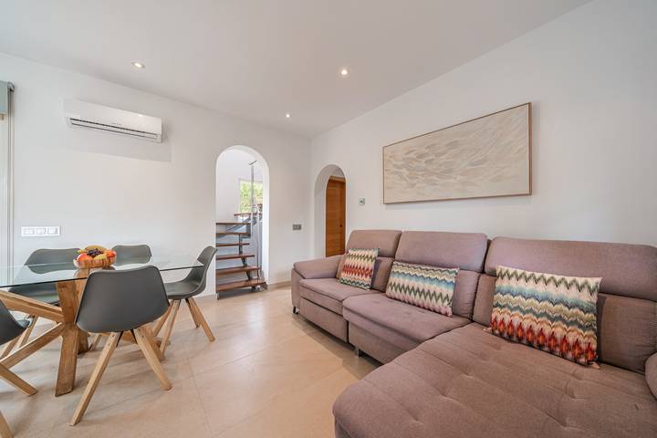 Design Villa Bahia Azul with panoramic sea view, pool in Badia Gran, Llucmajor