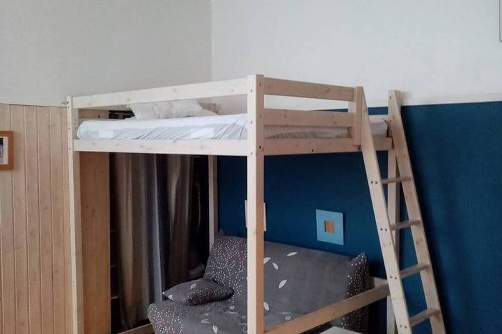 Gîte pour 3 personnes, animaux acceptés dans Plage de la Concurrence