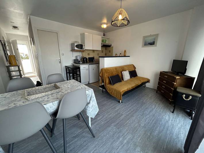 Gîte pour 3 personnes, avec Balcon dans l'Herbaudière