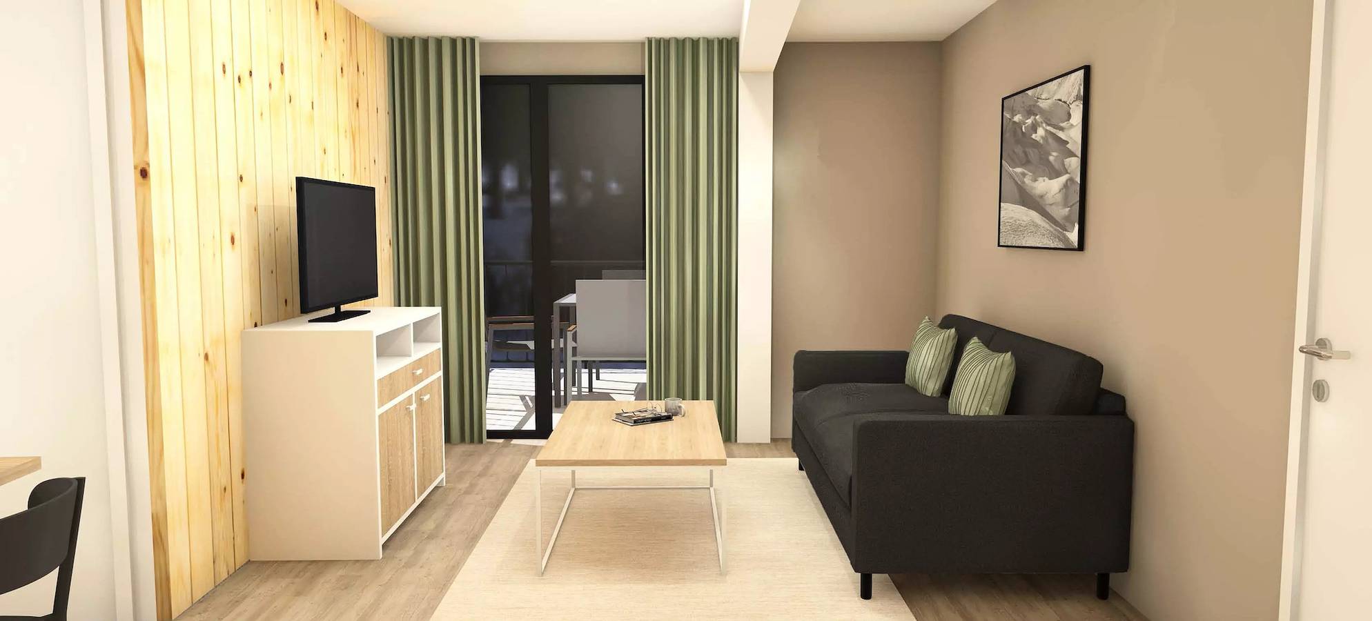 Apartamento entero, Apartamento 3 estancias 6 personas Premium - Piste y/o vista de montaña in Piau-Engaly, Aragnouet