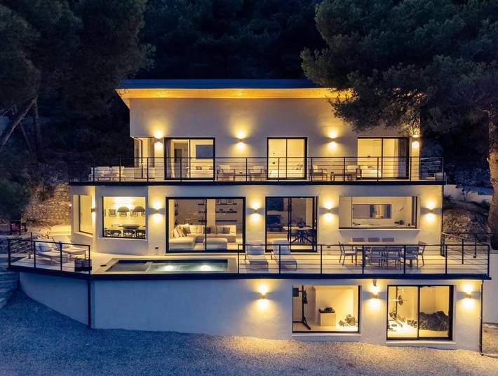 Villa pour 8 personnes, avec jardin et piscine ainsi que sauna et jacuzzi dans Cap Ferrat - 3
