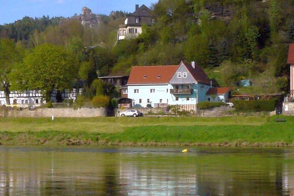 Ganze Wohnung, Ferienwohnung \"Talwächter\", 1 Schlafraum - Haus Elbtalblick in Rathen, Elbsandsteingebirge
