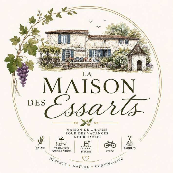 Location de vacances pour 8 personnes, avec Balcon ainsi que Terrasse et Piscine à Cours (Deux-Sèvres)