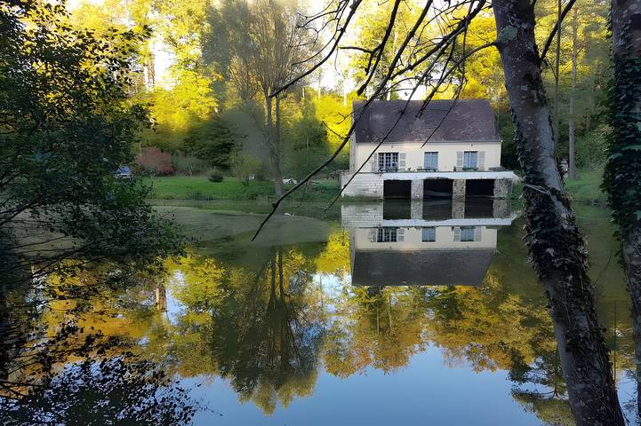 Maison de vacances pour 15 personnes, avec vue sur le lac, animaux acceptés en Picardie