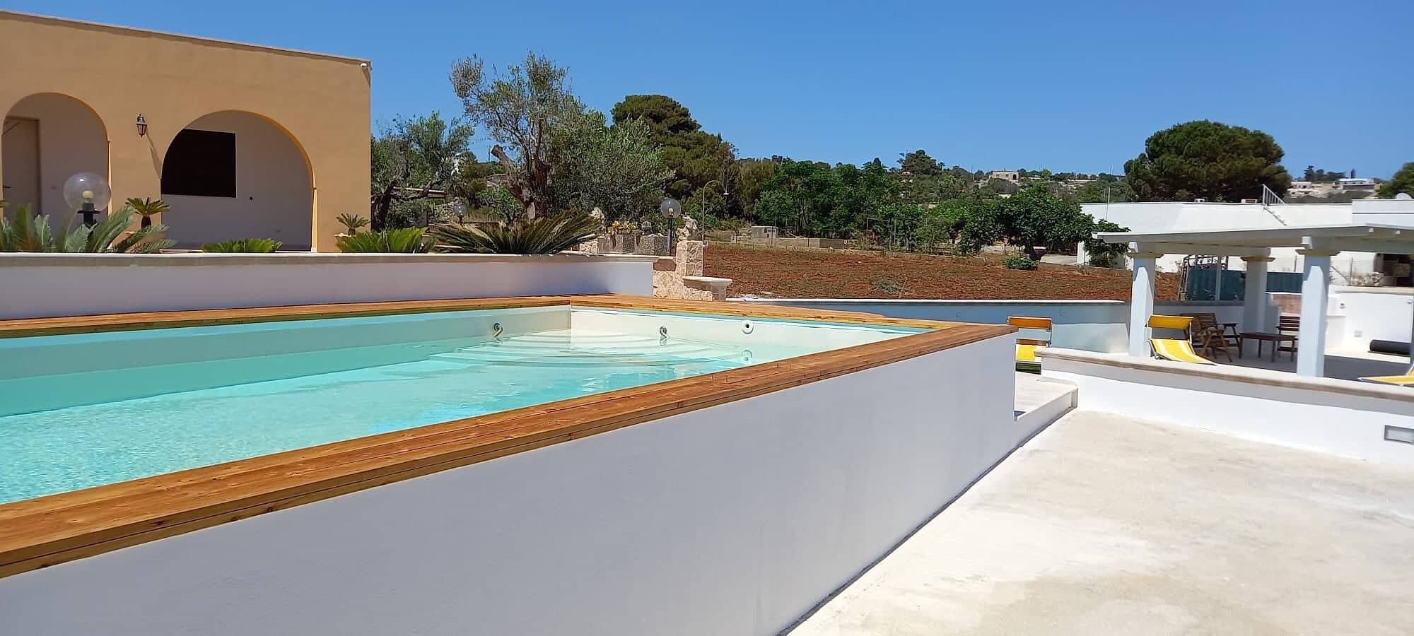 Apartamento entero, Apartamento 'Appartamento Lucia' con vistas al mar, Wi-Fi y aire acondicionado in Marina di Pescoluse, Pescoluse