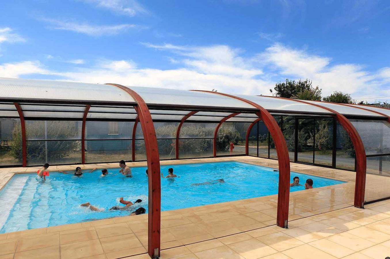 Chalet 2 étoiles - Piscine  - eebbi0 in Saint-Denis-d'Oléron, Côte de Beauté