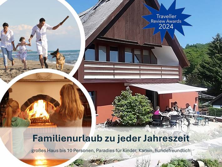 Ferienwohnung für 10 Personen, mit Balkon und Terrasse sowie Garten in Heringsdorf