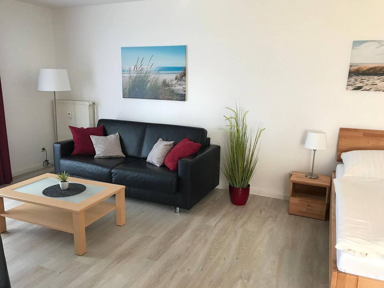 Ganze Wohnung, Appartement 101 Seeseite – Direkter Meerblick, Balkon und Komfort am Strand in Wendtorfer Strand, Stein