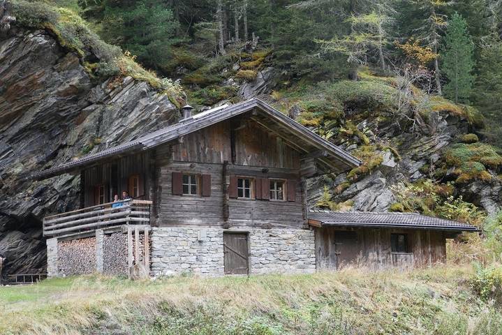 Ferienhaus für 4 Personen, mit Balkon und Terrasse sowie Garten
