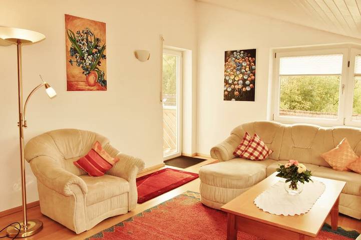 Appartement de vacances pour 4 personnes, avec Balcon et Jardin