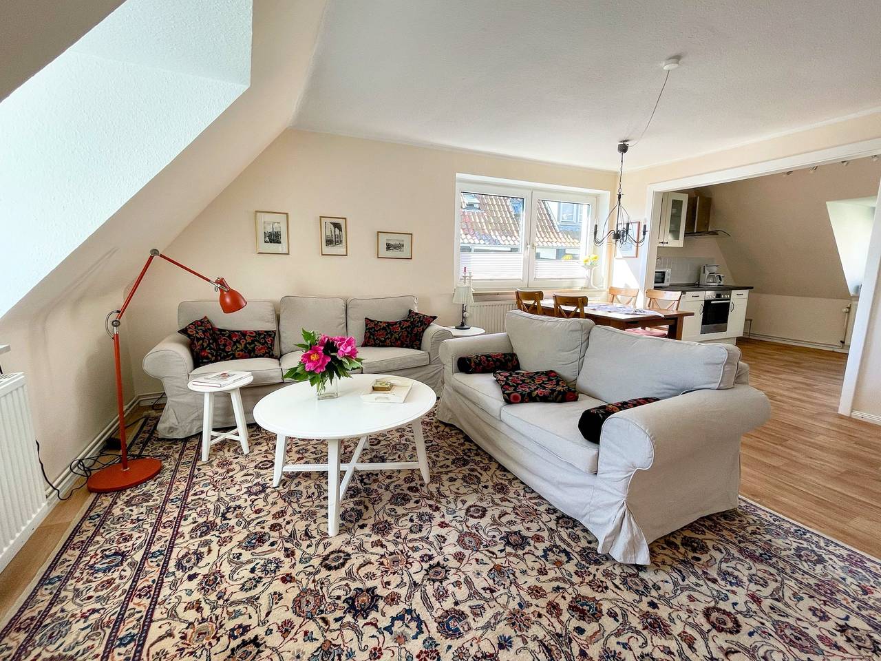 Ganze Ferienwohnung, Ferienwohnungen Eva Schnetz - Nr. 2 im Dachgeschoss in Schleswig, Schleswig & Umgebung