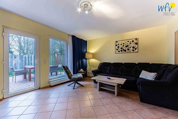 Ferienwohnung für 6 Personen, mit Terrasse auf Borkum