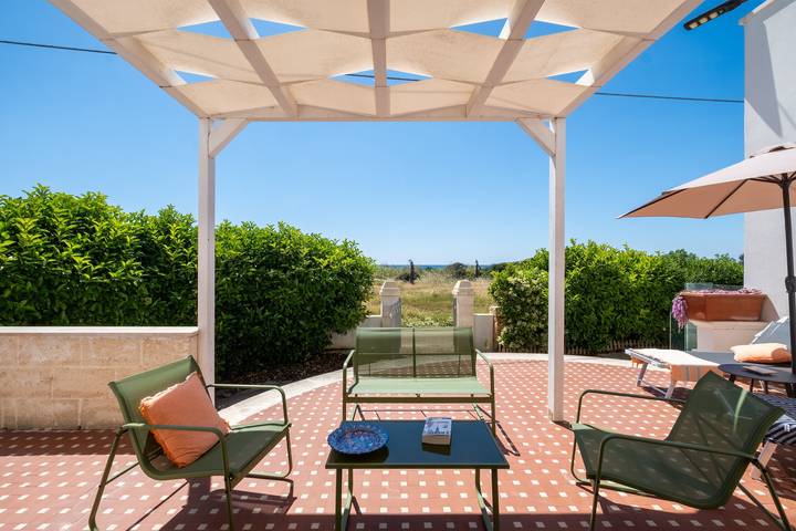 Appartamento per 4 persone, con giardino a Torre Squillace