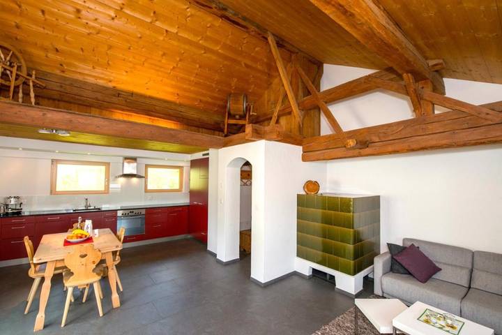 Ganze Wohnung, One-Bedroom Apartment "Sura" in Guarda Staziun, Guarda